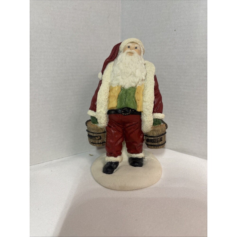 United Design The Legend of Santa Claus Figurine Carrying Buckets 5.5 In